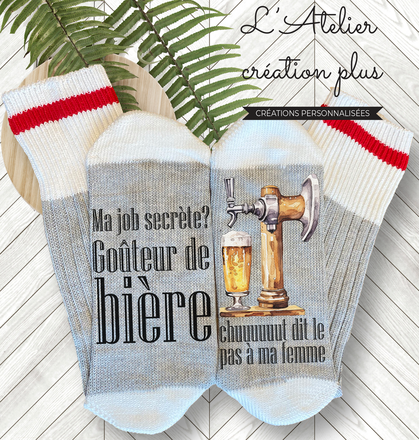 Bas style chalet "Job secrète"