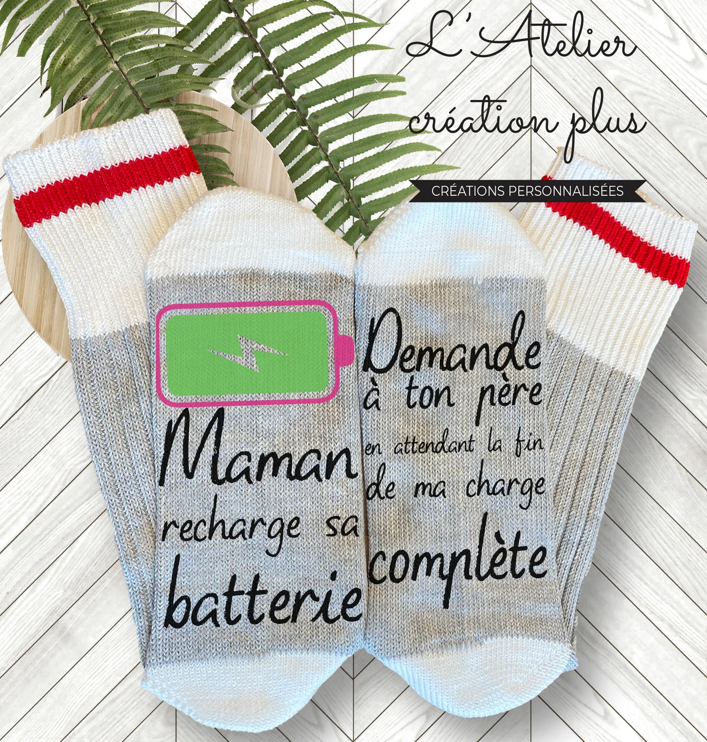 Design Bas "Maman recharge"