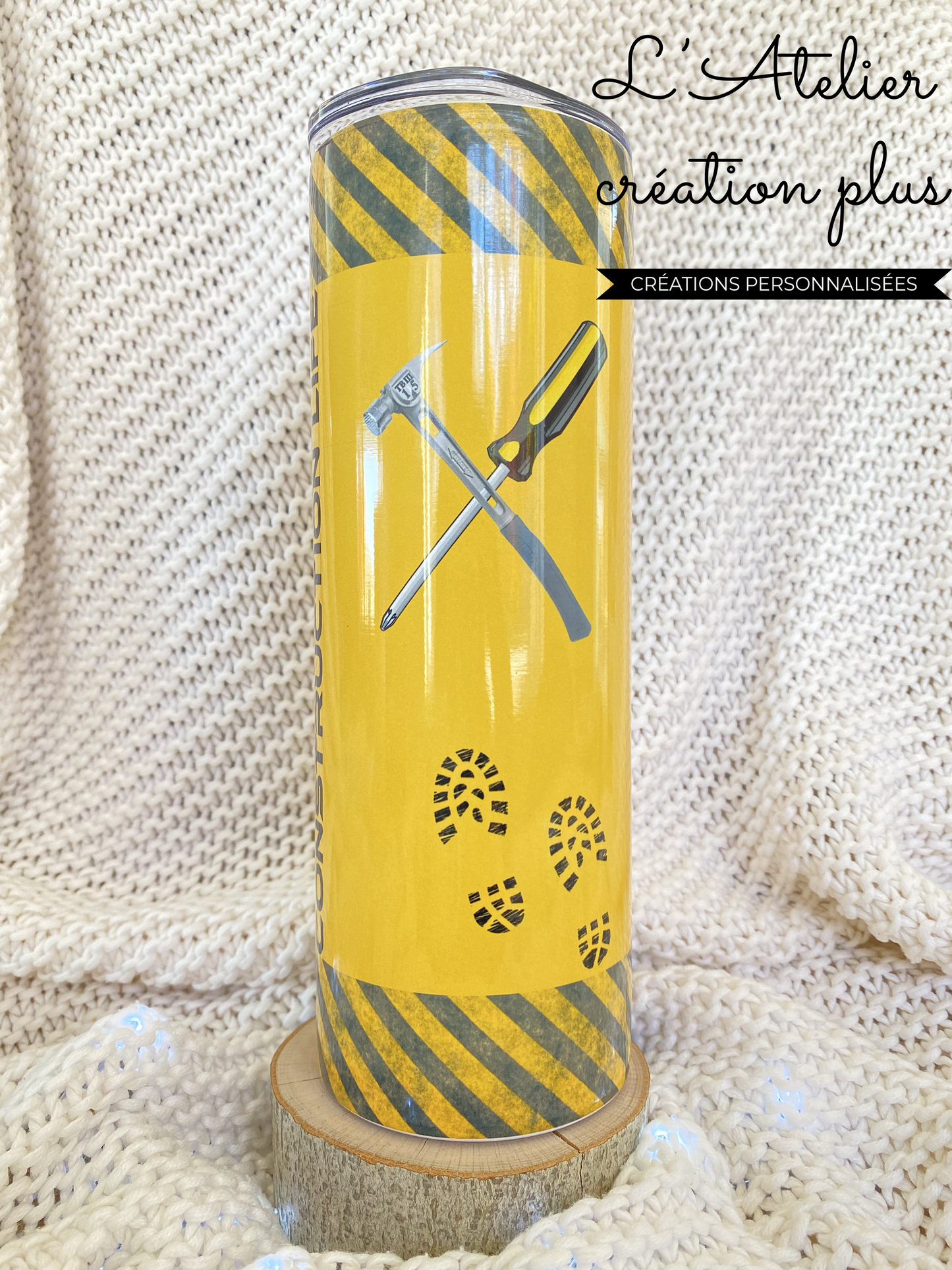 PAP Tumbler 20oz "Construction life"