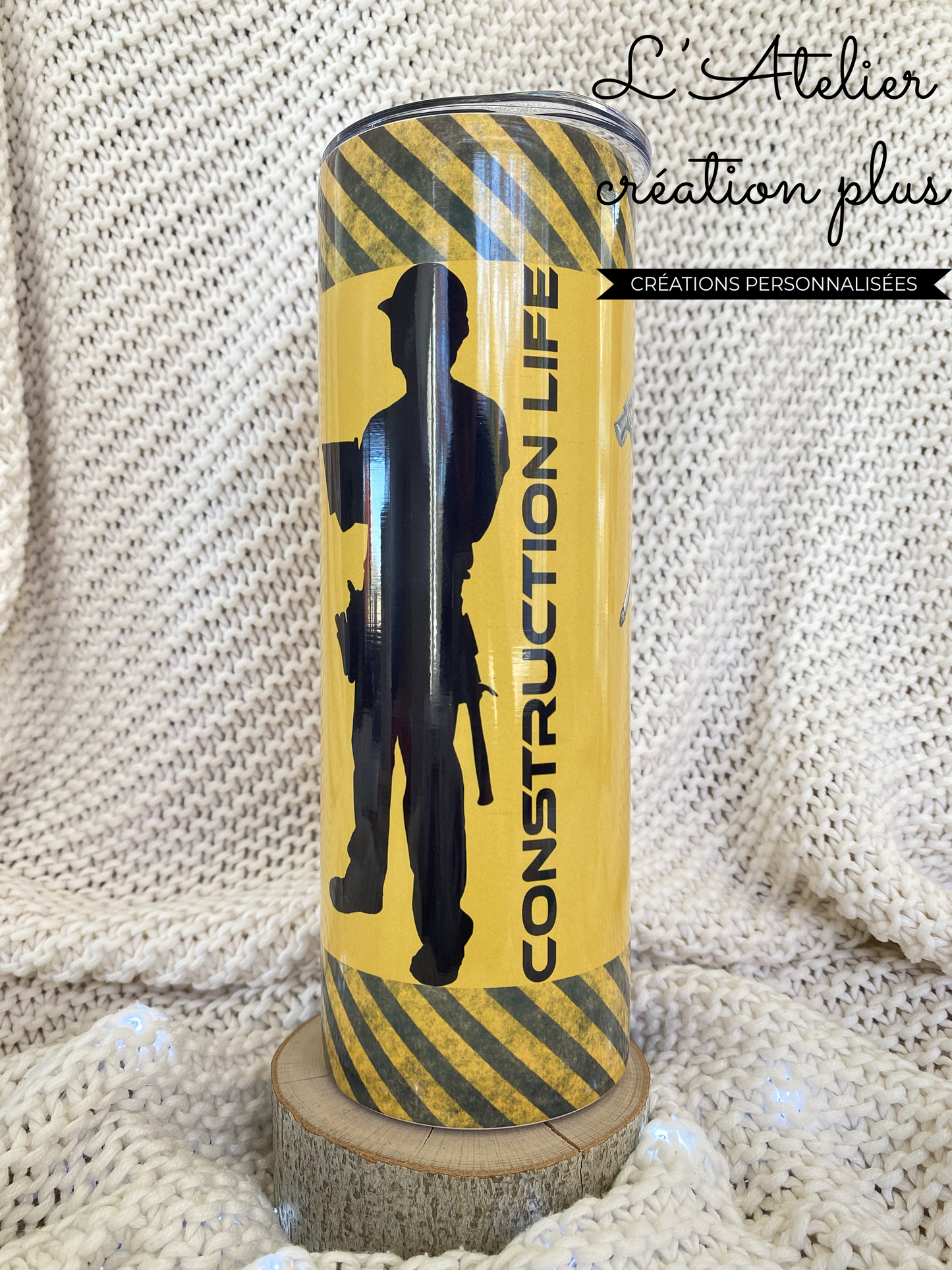 PAP Tumbler 20oz "Construction life"
