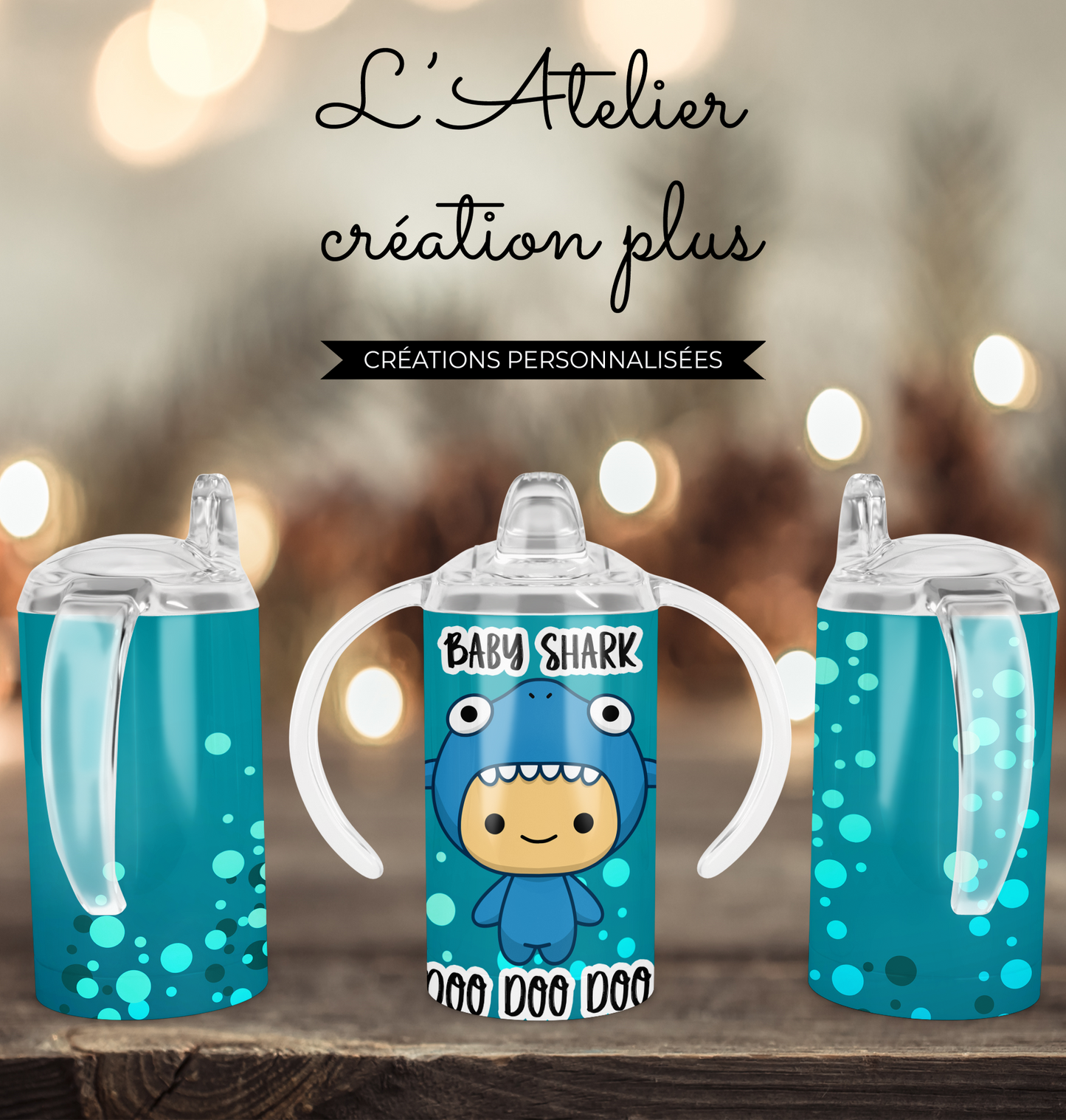 Sippy cup "Baby shark"
