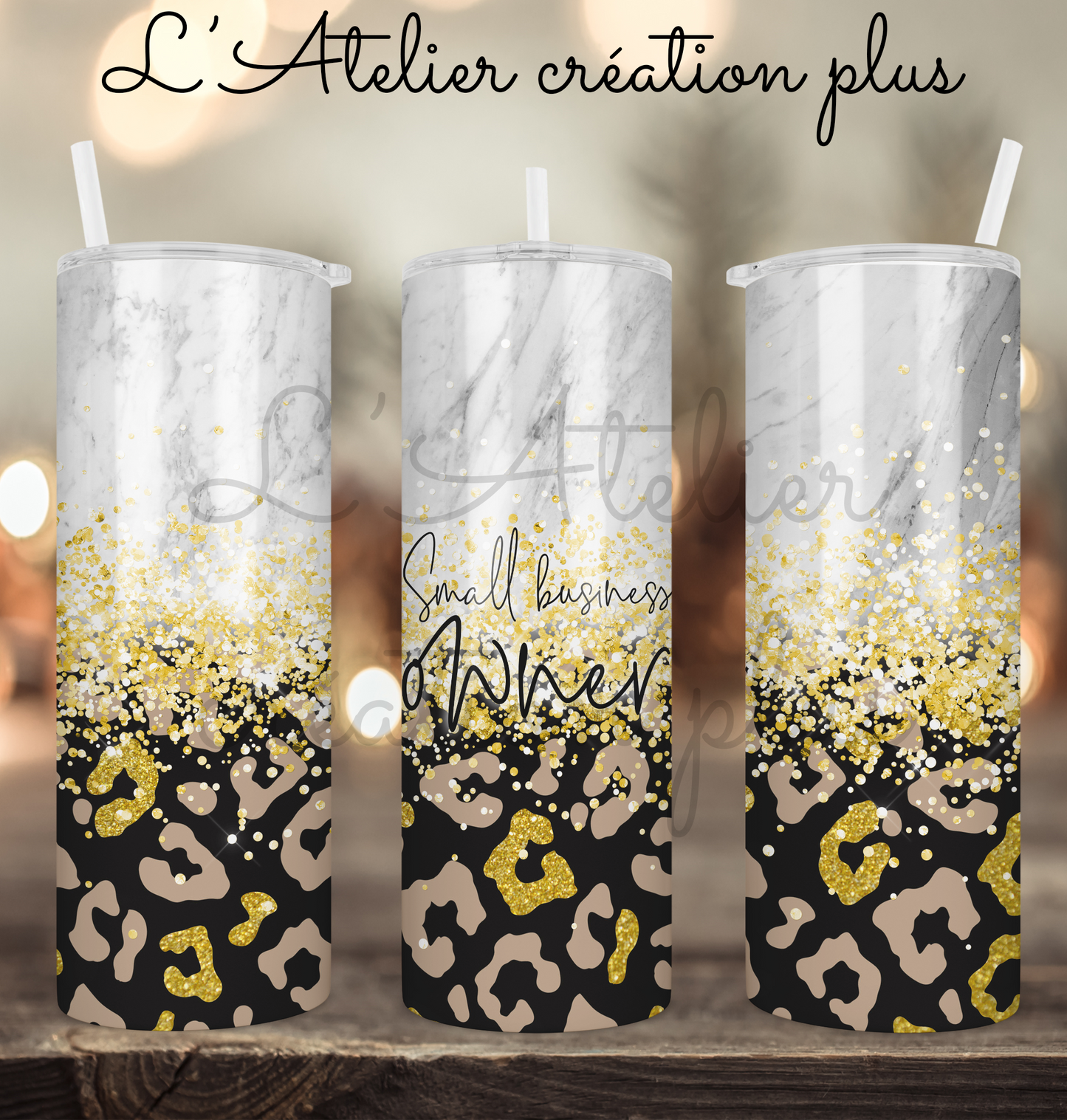 Tumbler 20oz "Small business owner"