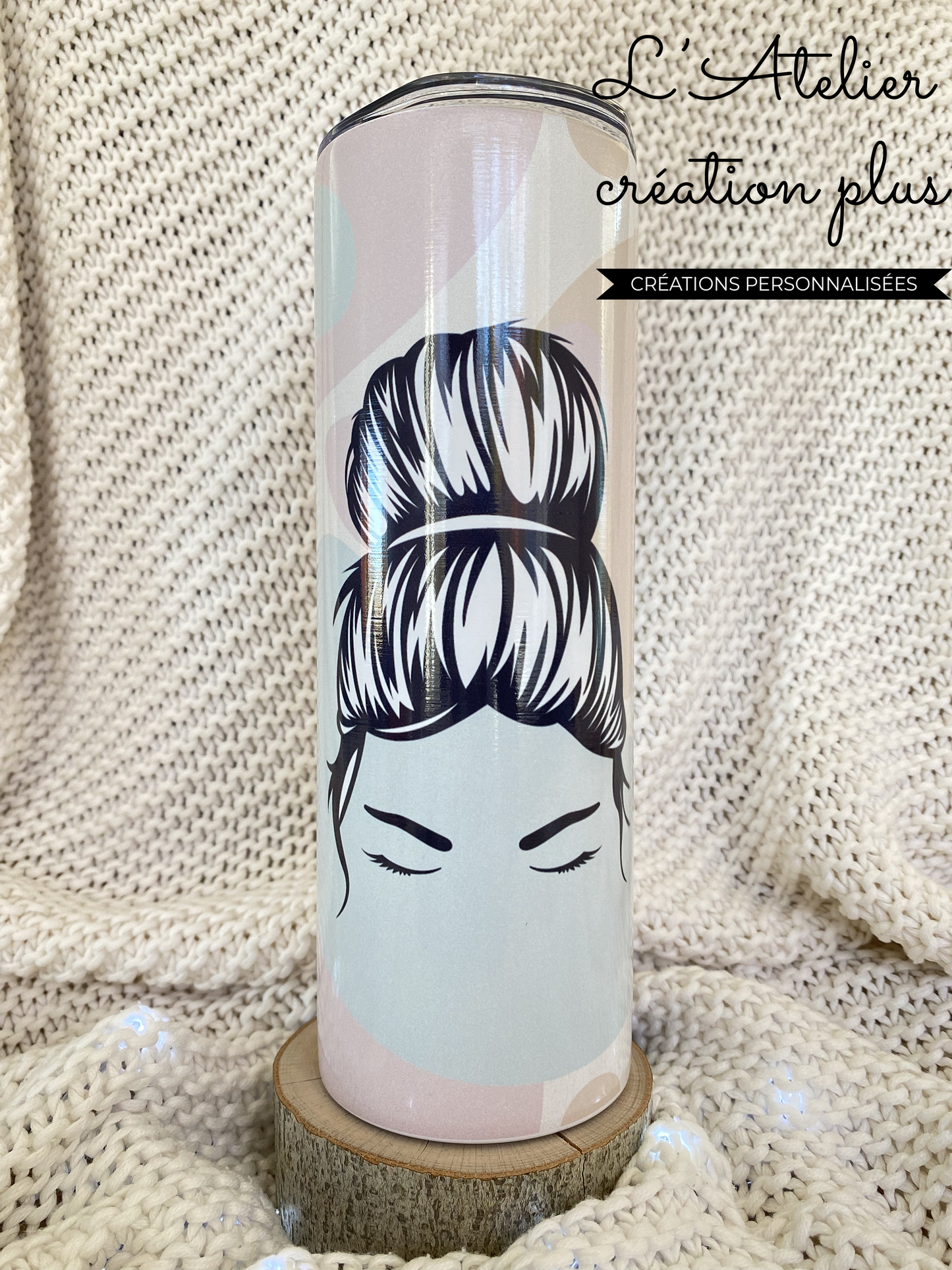 Tumbler 20oz "Vie de prof simple"