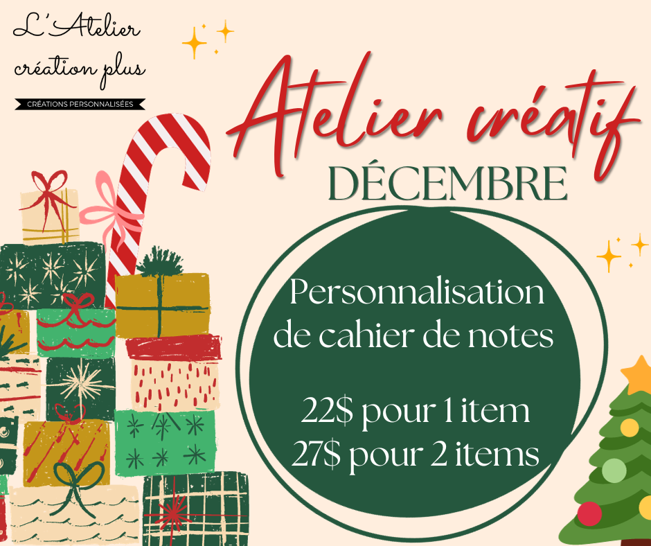 Forfait atelier créatif