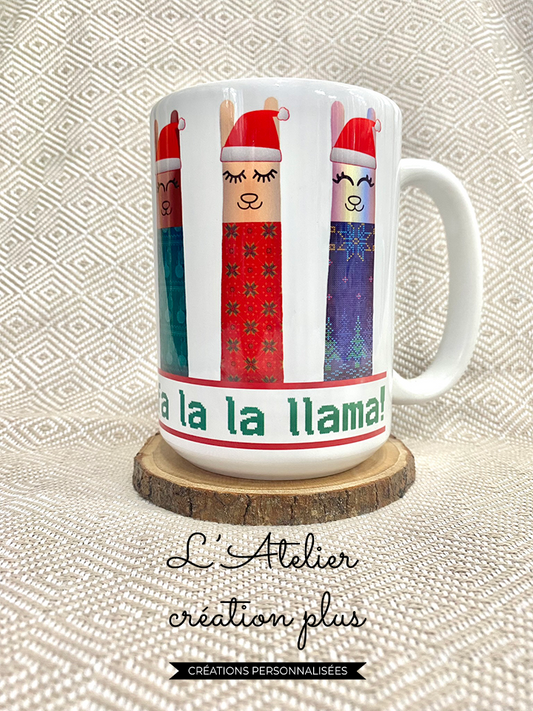 PAP tasse en céramique "Falala lama"