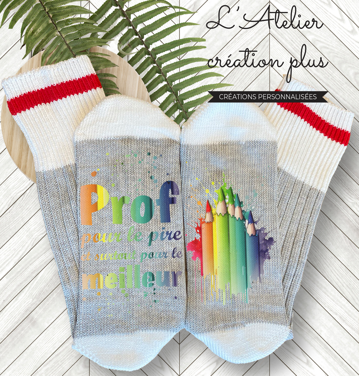 Design Bas "Prof pour le meilleur"
