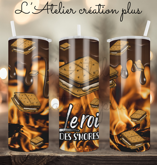 PAP Tumbler 20oz "Roi des S'mores"