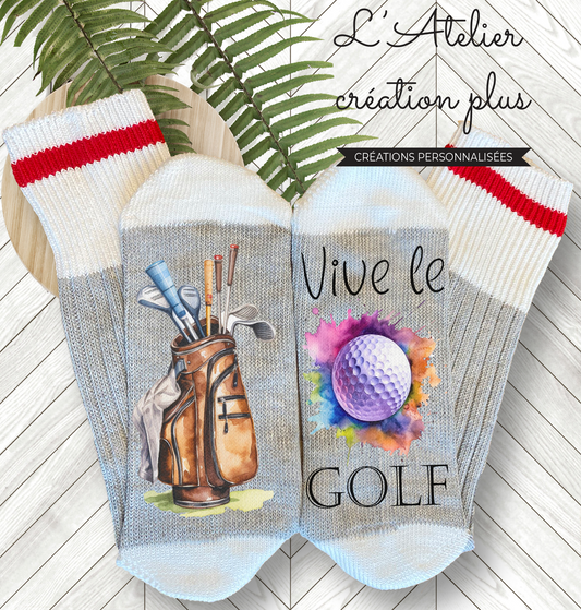 Design Bas "Vive le golf"