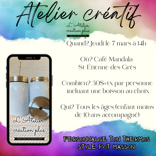 Atelier créatif- CAFÉ MANDALA