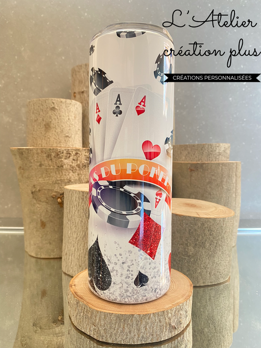 Tumbler 20oz "As du poker"