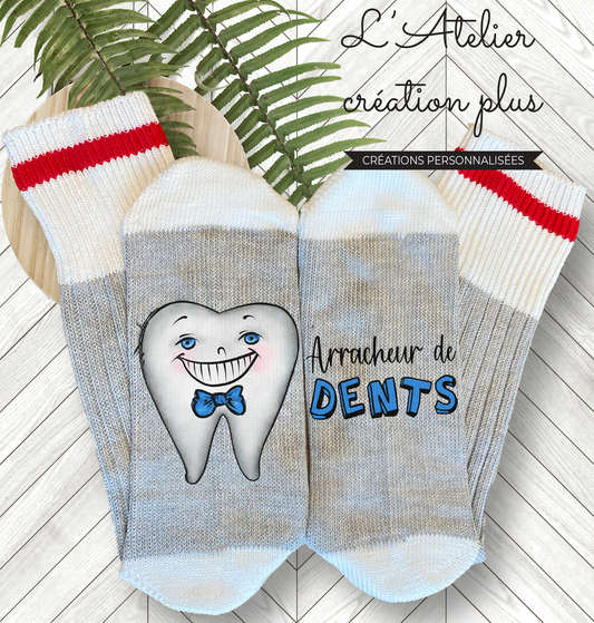 Bas style chalet "Arracheur de dents"