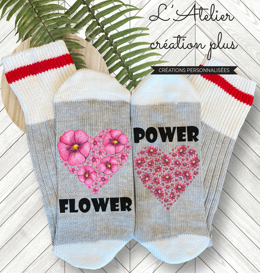 Bas style chalet "Flower power"