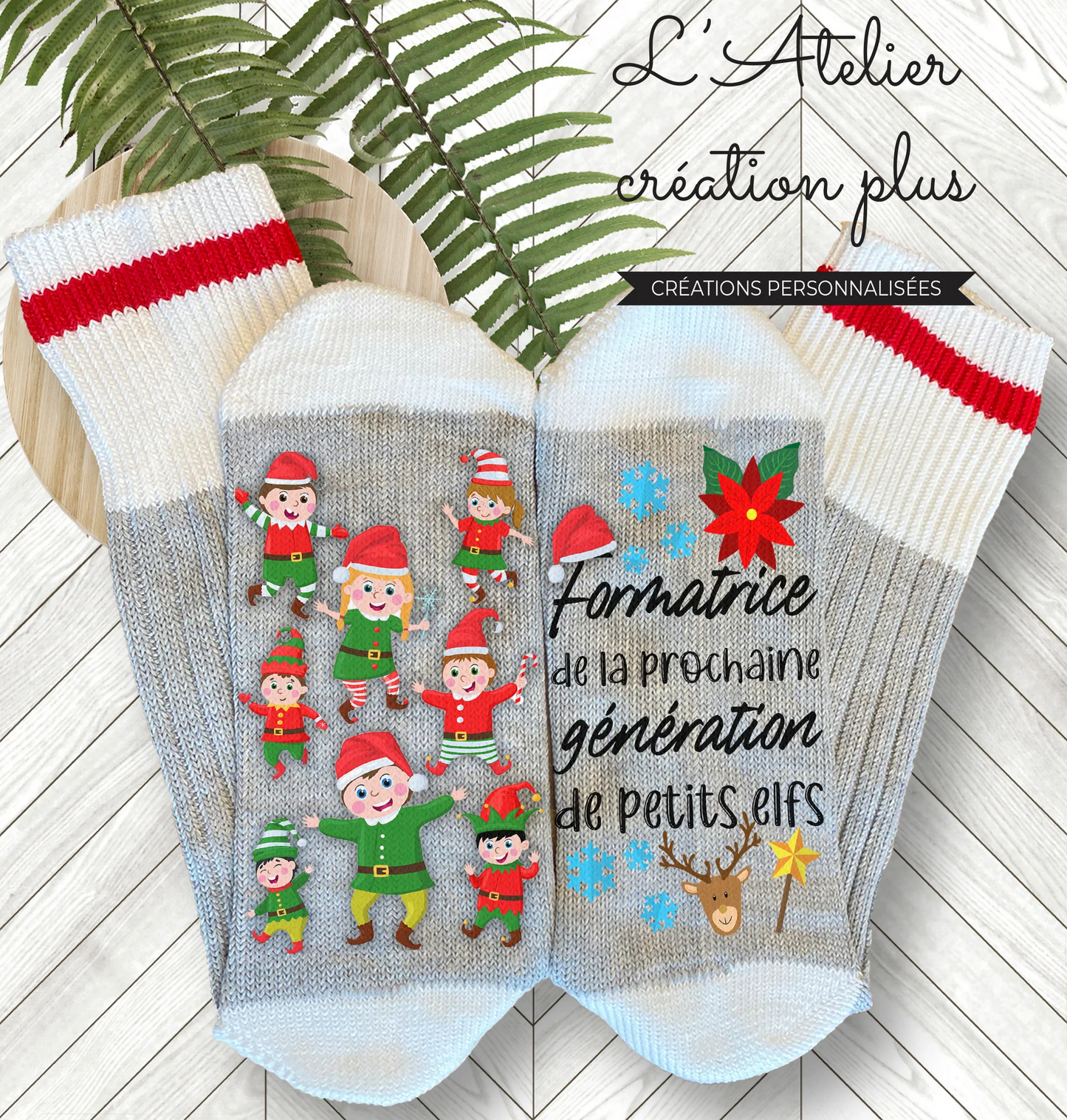 Design Bas "Formatrice d'elfs "