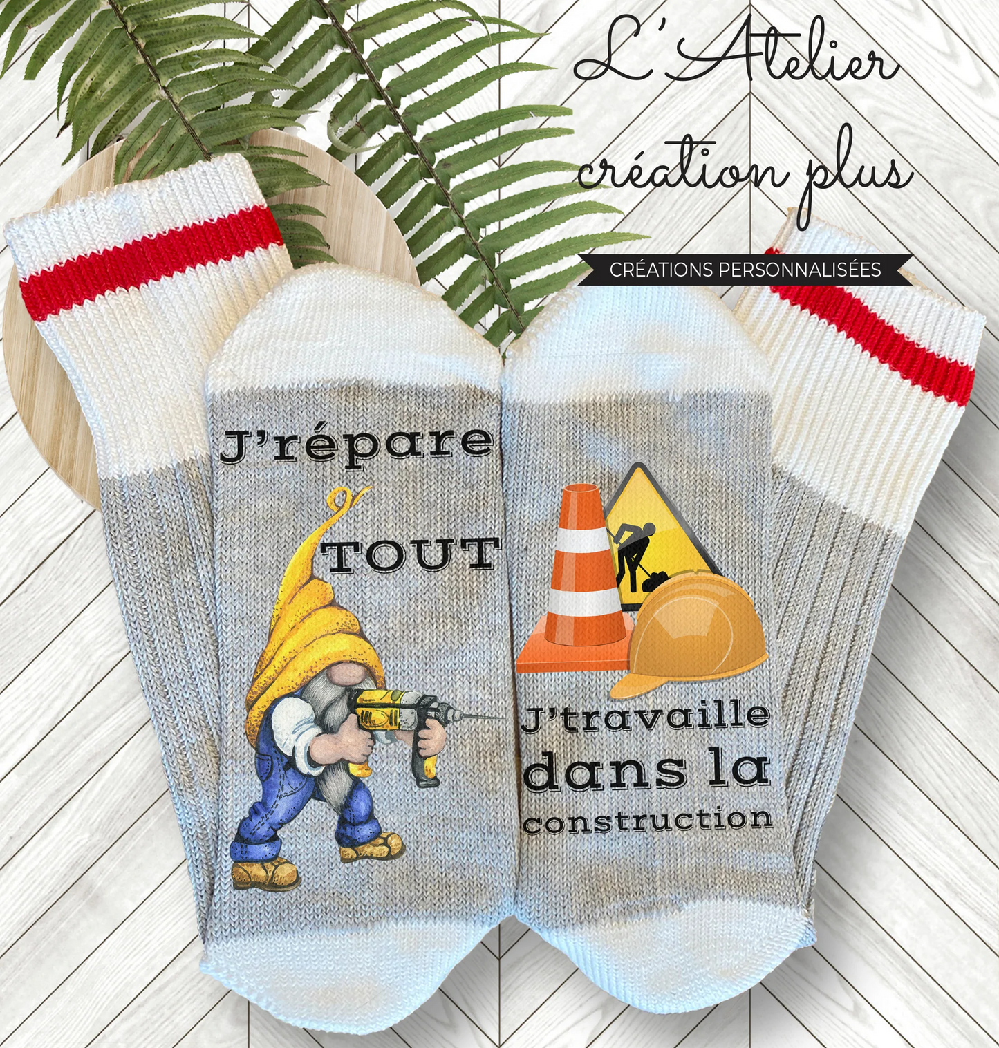 Design Bas "Je répare tout construction"