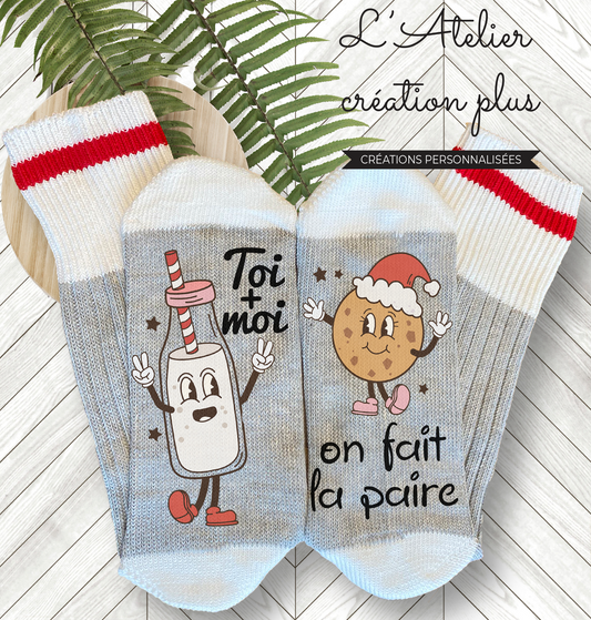 Bas style chalet "On fait la paire"