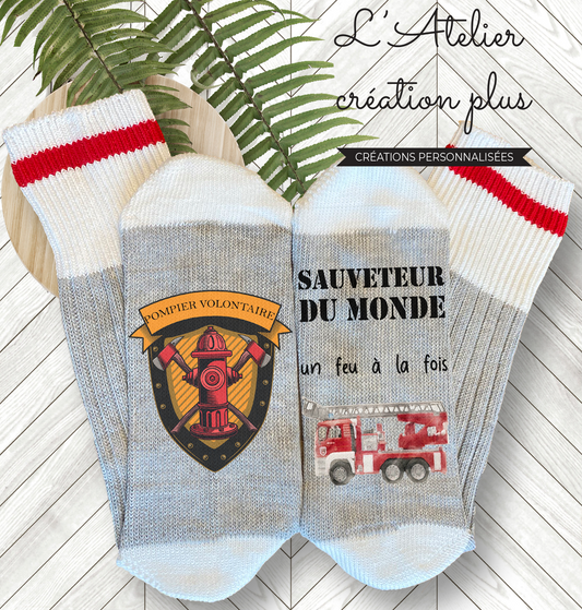 Bas style chalet "Sauveteur du monde"