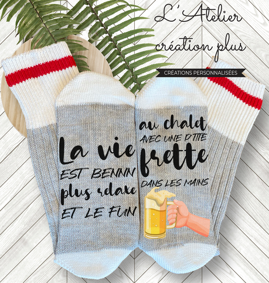 Bas style chalet "Vie au chalet"