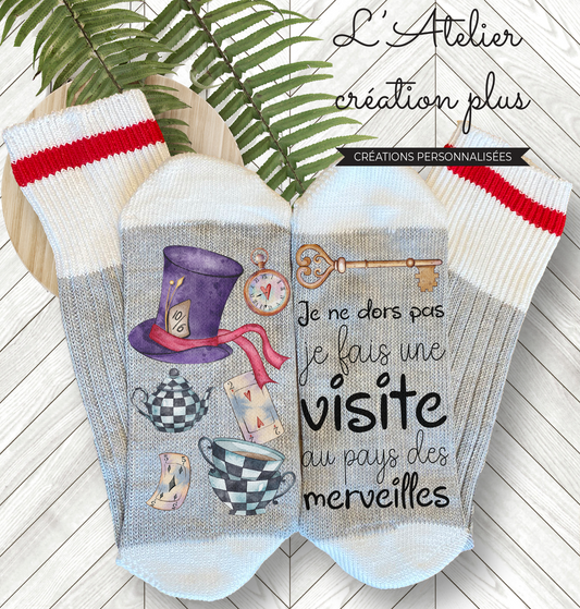 Bas style chalet "Visite au pays des merveilles"