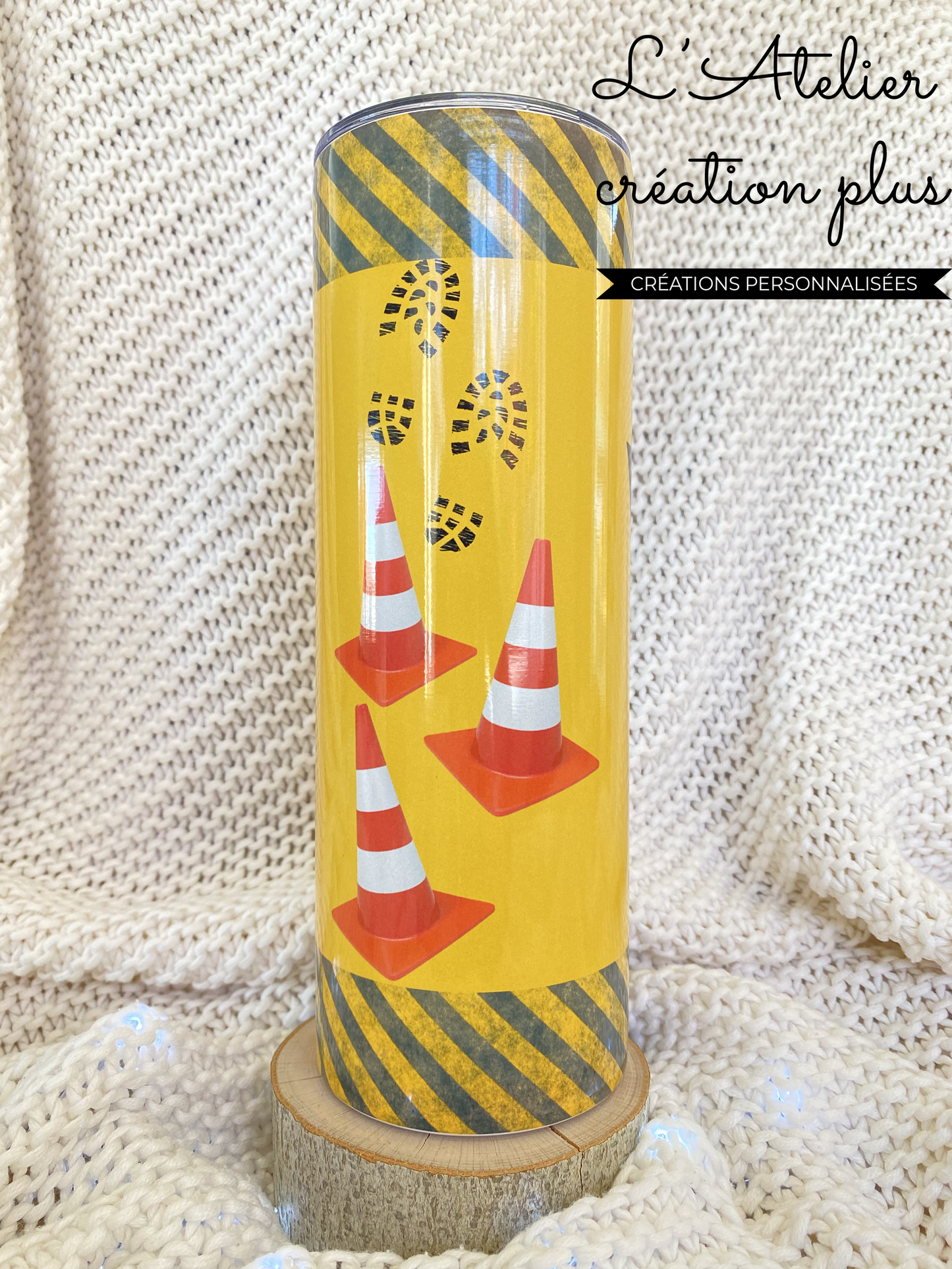 PAP Tumbler 20oz "Construction life"