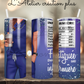 Tumbler 20oz "Fatiguée comme une infirmière"