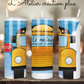 Tumbler 20oz "Meilleur chauffeur d'autobus"