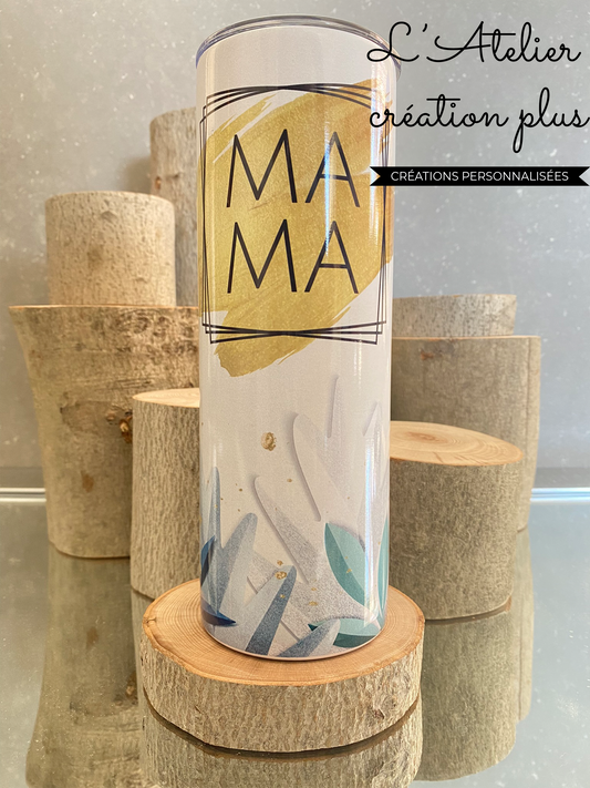 Tumbler 20oz "Mama gold"