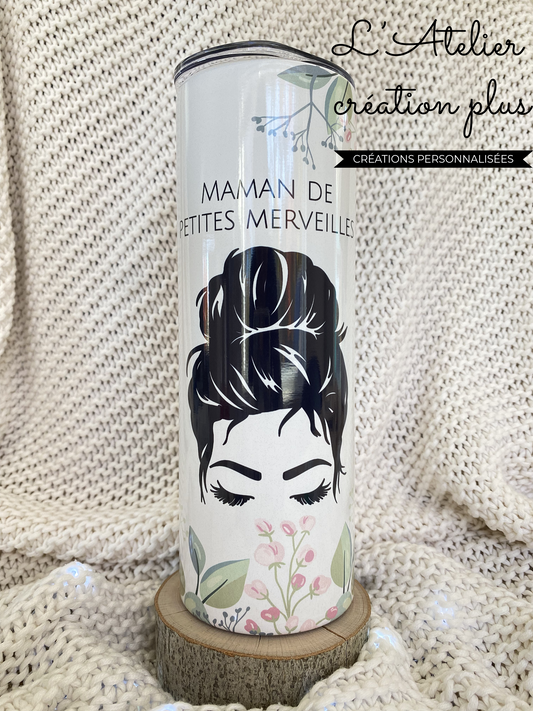 Tumbler 20oz "Maman de petites merveilles"