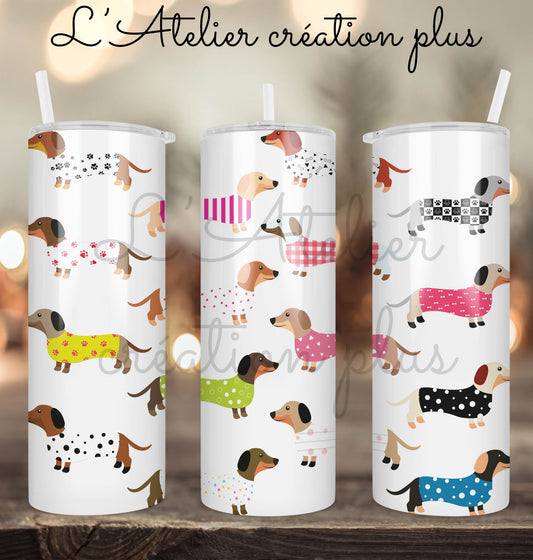 Tumbler 20oz "Teckel"