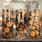 Tumbler 20oz "Vrai gars de bois"